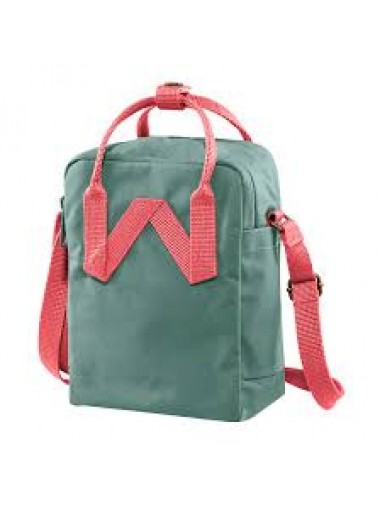 Fjallraven Kanken Sling Cross Body Bag – Frost Green Peach Pink